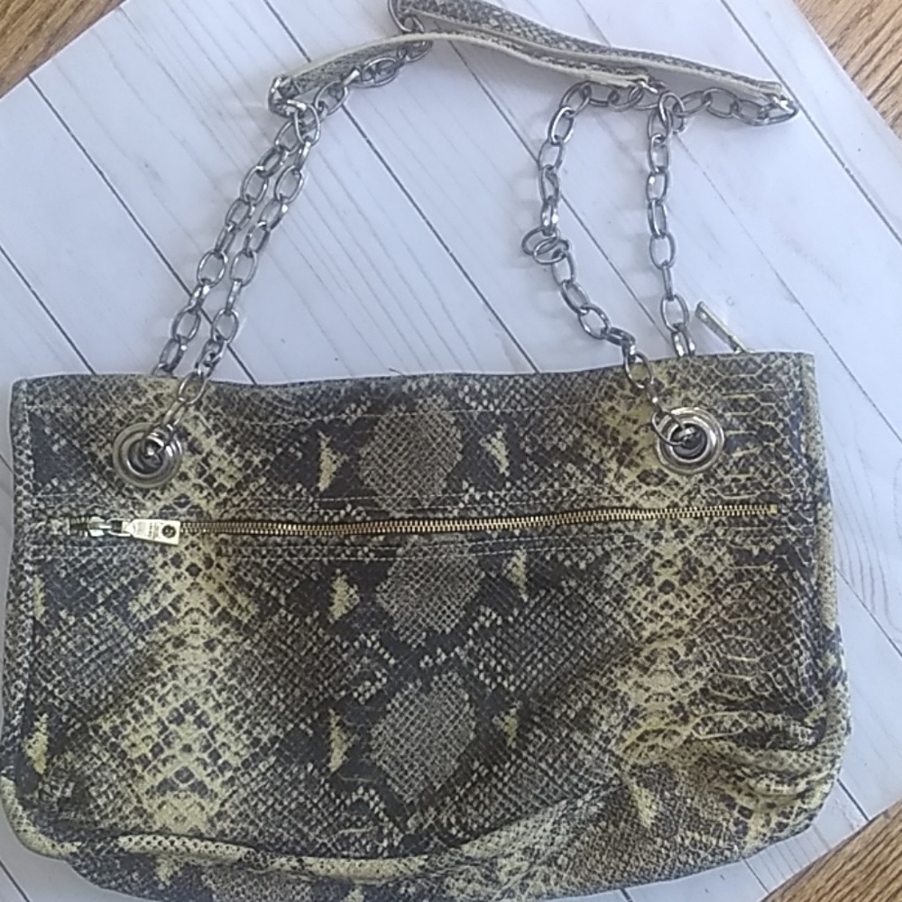 Dnky Large Python Print Bag - image 1